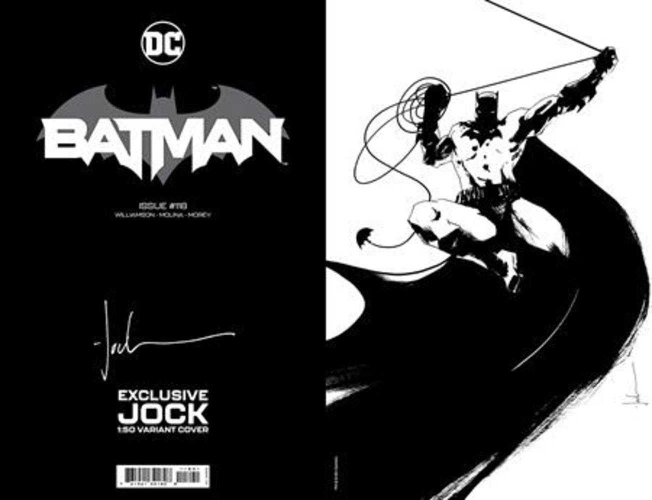DC Comics COMIC BOOK VF/NM Batman #118 Cover D 1 in 50 Jock Card Stock Variant