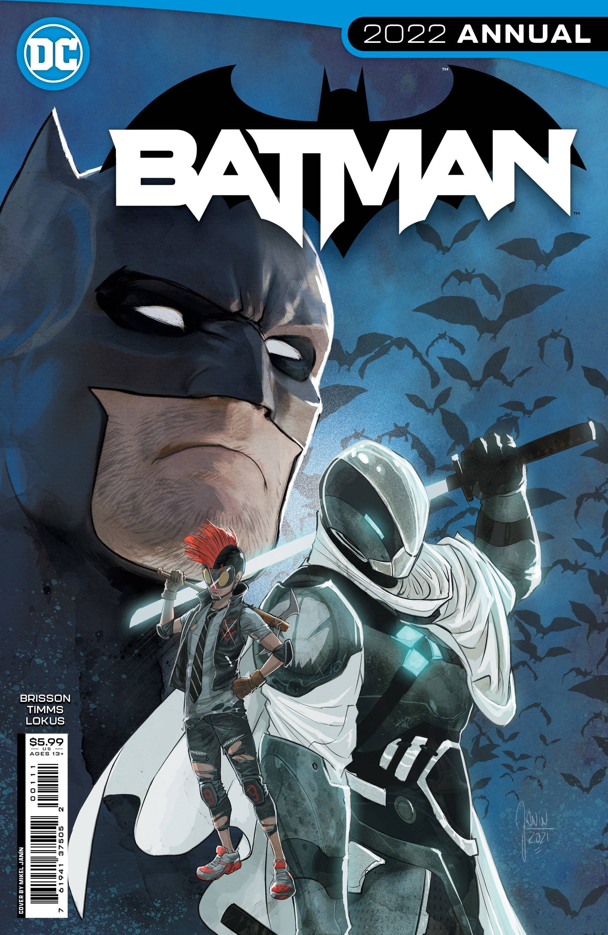 DC COMICS COMIC BOOK VF/NM BATMAN 2022 ANNUAL #1 CVR A JANIN