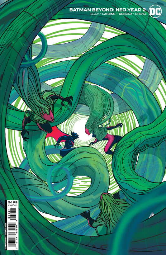 DC COMICS COMIC BOOK VF/NM BATMAN BEYOND NEO YEAR #2 CVR B WARD CARD STOCK VARIANT