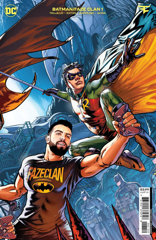 DC COMICS COMIC BOOK VF/NM BATMAN FAZE CLAN ONESHOT #1 CVR E BADOWER CONNECTING VARIANT