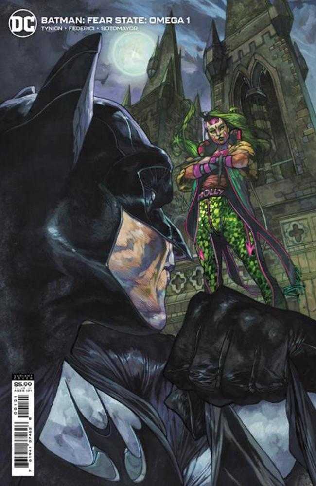 DC Comics COMIC BOOK VF/NM Batman Fear State Omega #1 (One Shot) Cover B Simone Bianchi Card Stock Variant