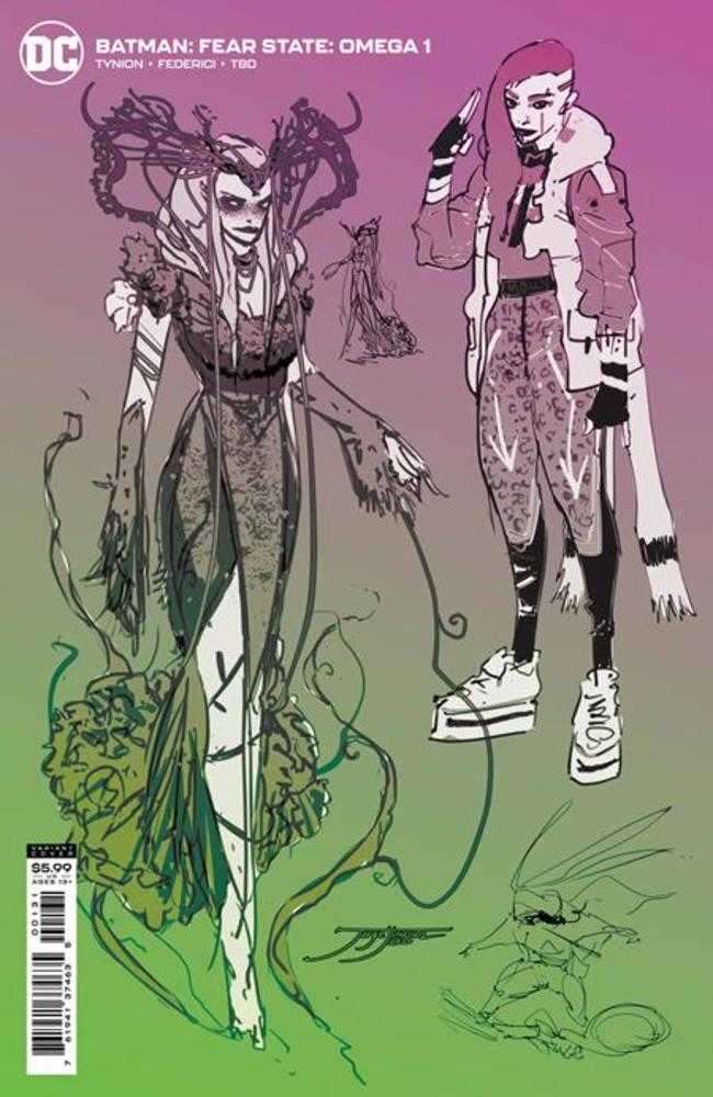 DC Comics COMIC BOOK VF/NM Batman Fear State Omega #1 (One Shot) Cover C 1 in 25 Jorge Jimenez Card Stock Variant