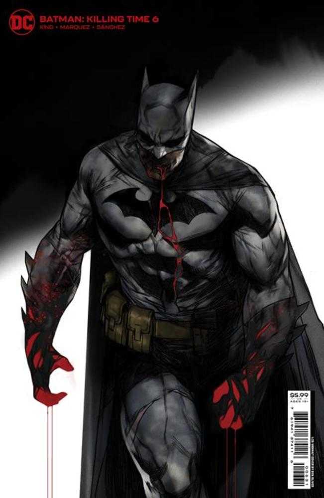 DC Comics COMIC BOOK VF/NM Batman Killing Time #6 (Of 6) Cover C 1 in 25 Ben Oliver Card Stock Variant