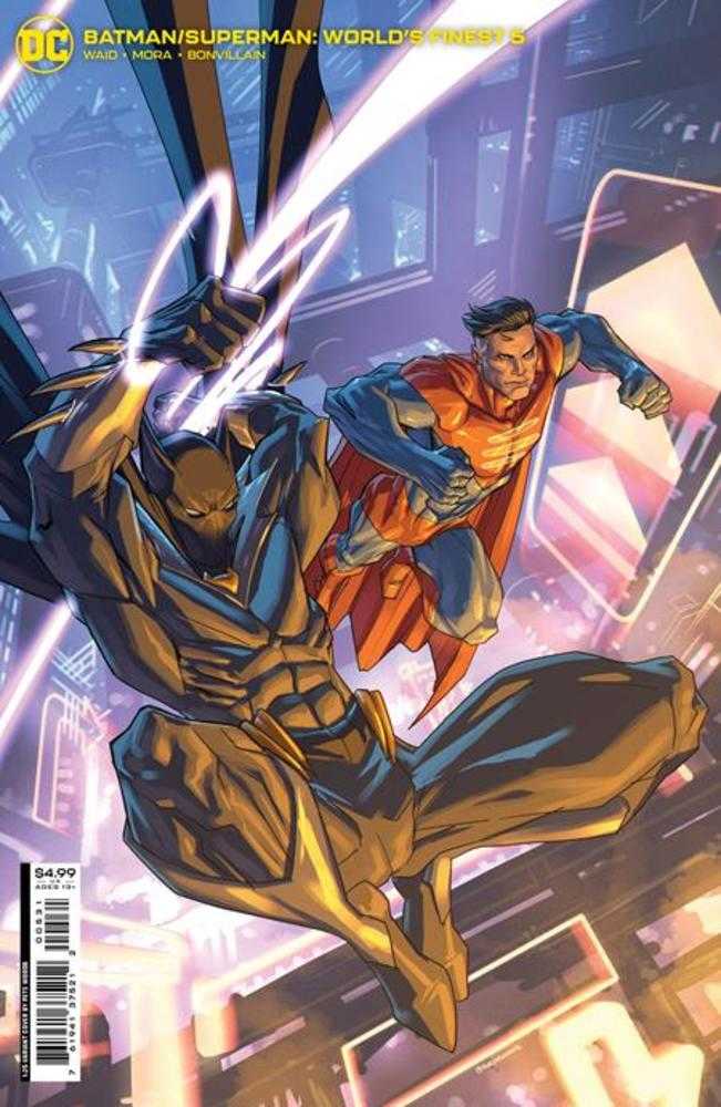 DC Comics COMIC BOOK VF/NM Batman Superman Worlds Finest #5 Cover C 1 in 25 Pete Woods Card Stock Variant