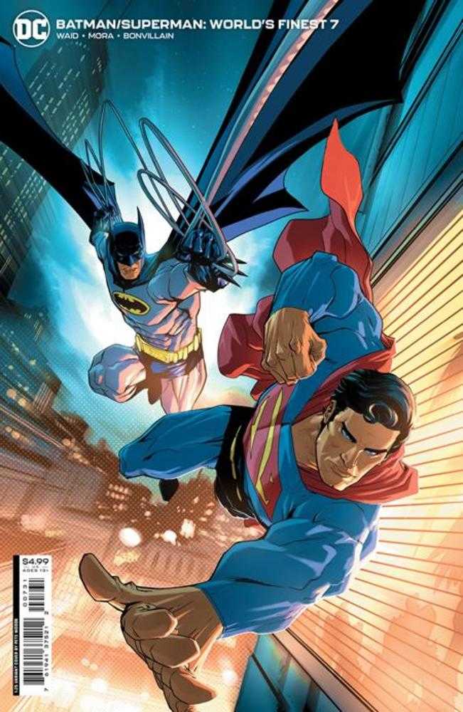 DC Comics COMIC BOOK VF/NM Batman Superman Worlds Finest #7 Cover C 1 in 25 Pete Woods Card Stock Variant