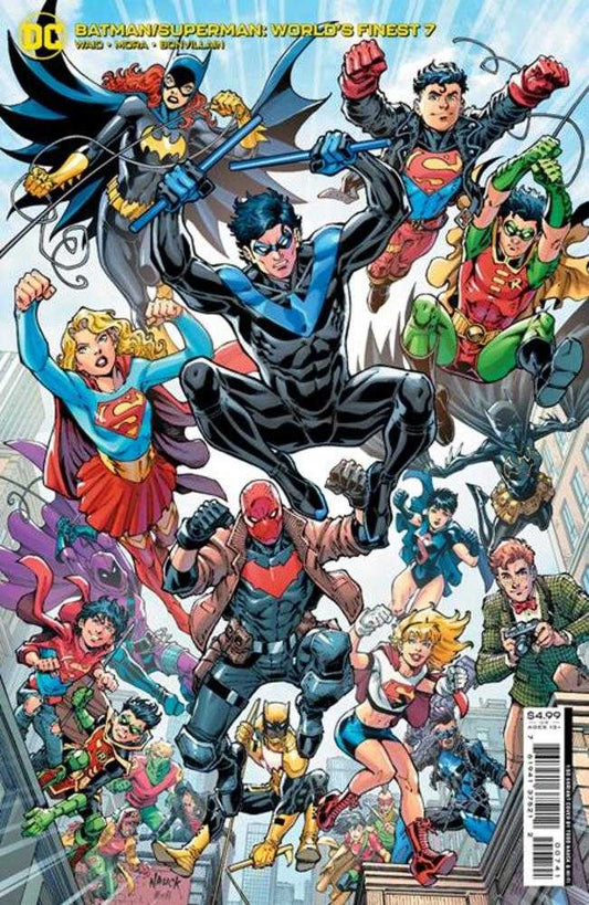 DC Comics COMIC BOOK VF/NM Batman Superman Worlds Finest #7 Cover D 1 in 50 Todd Nauck Card Stock Variant