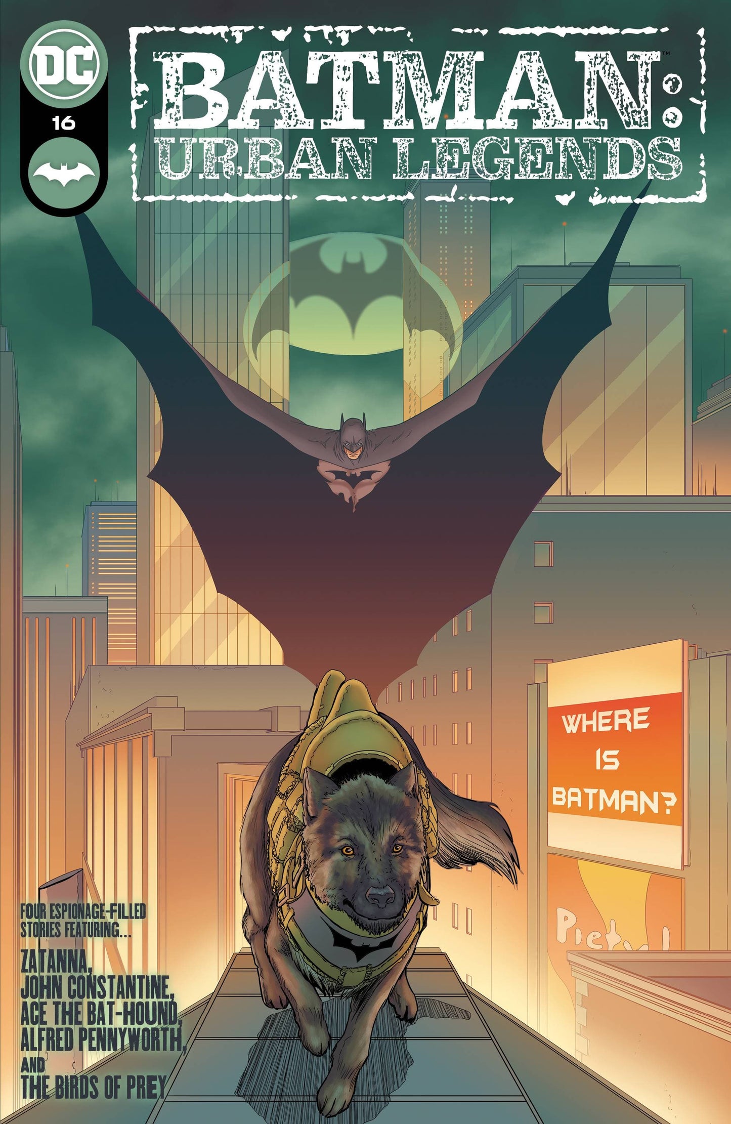 DC COMICS COMIC BOOK VF/NM BATMAN URBAN LEGENDS #16 CVR A MOSTERT & MULVIHILL