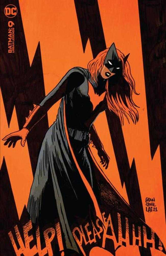 DC Comics COMIC BOOK VF/NM Batman Urban Legends #9 Cover B Francesco Francavilla Variant (Fear State)