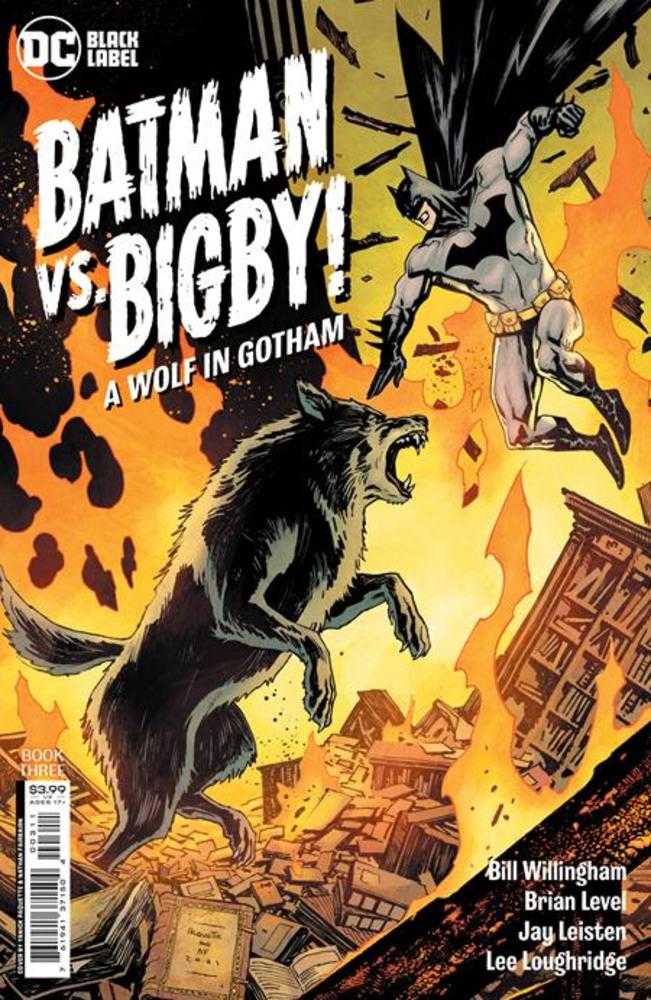 DC Comics COMIC BOOK VF/NM Batman vs Bigby A Wolf In Gotham #3 (Of 6) Cover A Yanick Paquette (Mature)