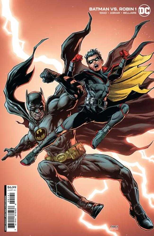 DC Comics COMIC BOOK VF/NM Batman vs Robin #1 (Of 5) Cover D Jason Fabok Card Stock Variant