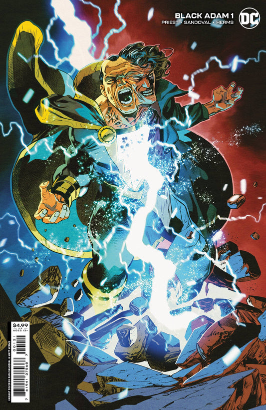 DC COMICS COMIC BOOK VF/NM BLACK ADAM #1 CVR B SANDOVAL