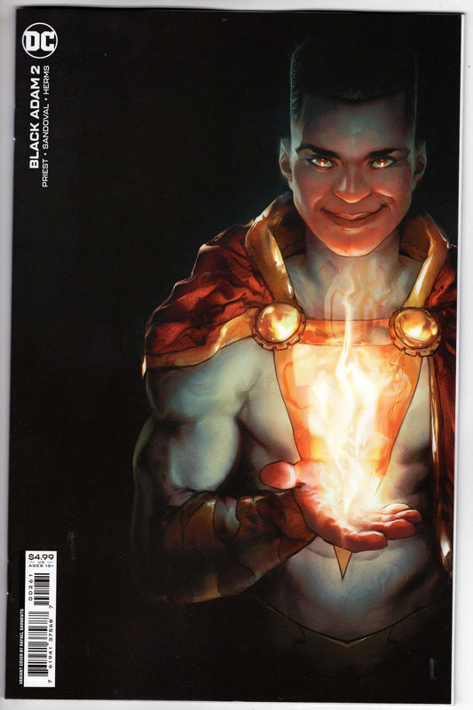 DC Comics COMIC BOOK VF/NM Black Adam #2 Cover E Rafael Sarmento Card Stock Variant
