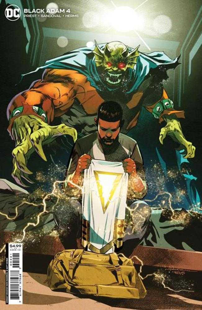 DC Comics COMIC BOOK VF/NM Black Adam #4 Cover B Rafa Sandoval Card Stock Variant