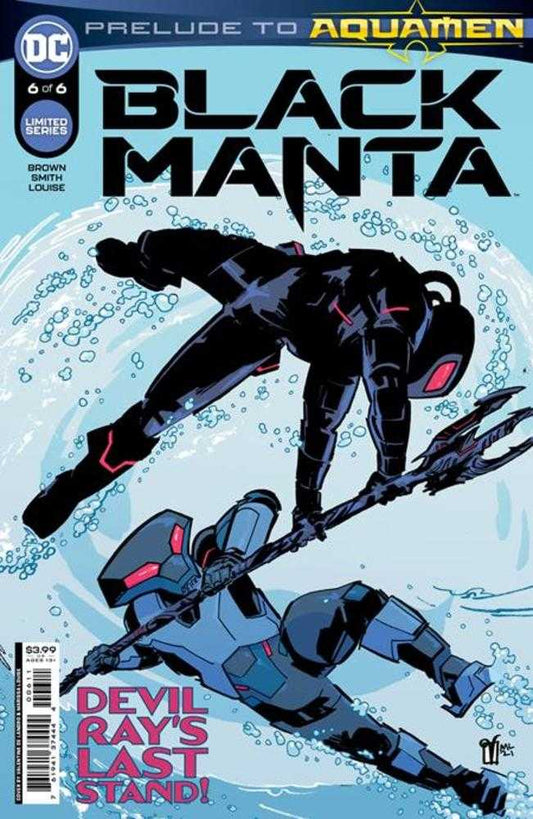 DC Comics COMIC BOOK VF/NM Black Manta #6 (Of 6) Cover A Valentine De Landro
