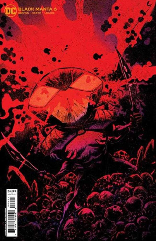 DC Comics COMIC BOOK VF/NM Black Manta #6 (Of 6) Cover B Sanford Greene Card Stock Variant