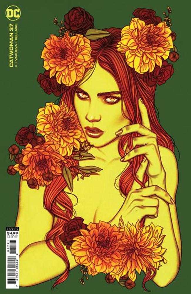 DC Comics COMIC BOOK VF/NM Catwoman #37 Cover B Jenny Frison Card Stock Variant (Fear State)