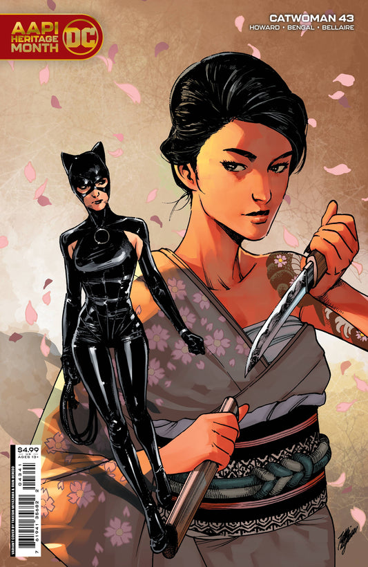 DC COMICS COMIC BOOK VF/NM CATWOMAN #43 CVR C MIYAZAWA CARD STOCK VARIANT