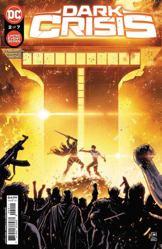 DC Comics COMIC BOOK VF/NM Dark Crisis #2 (Of 7) Cover A Daniel Sampere