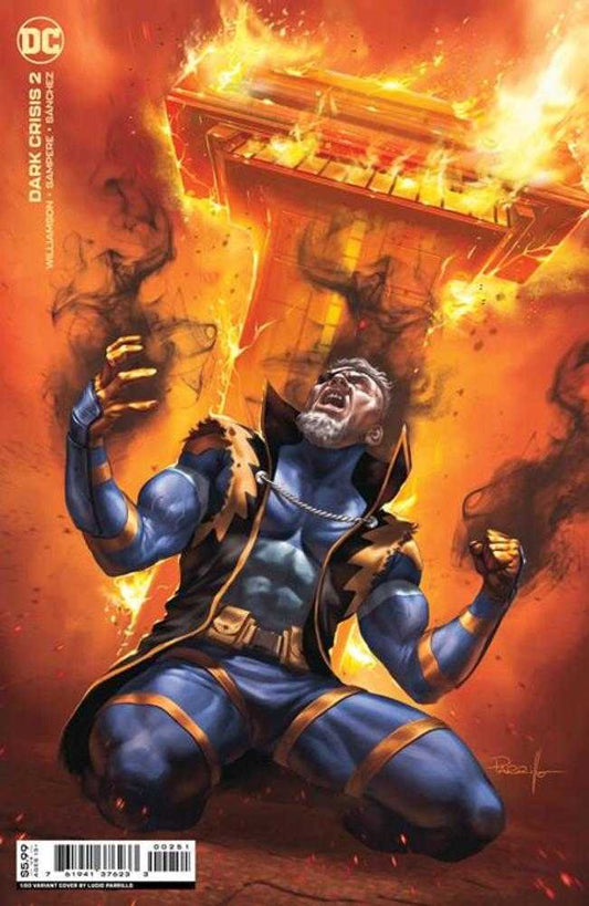 DC Comics COMIC BOOK VF/NM Dark Crisis #2 (Of 7) Cover E 1 in 50 Lucio Parrillo Card Stock Variant