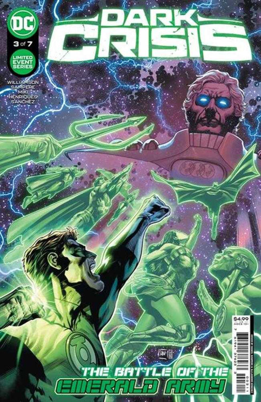 DC Comics COMIC BOOK VF/NM Dark Crisis #3 (Of 7) Cover A Daniel Sampere