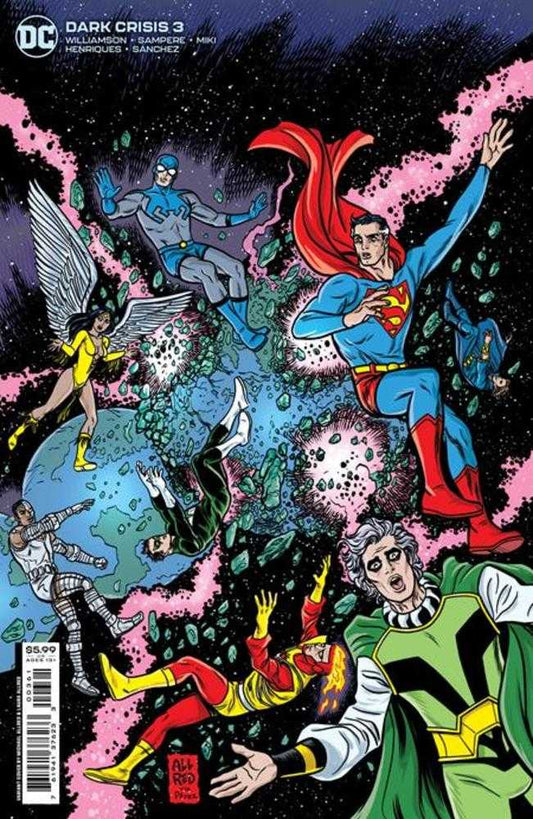 DC Comics COMIC BOOK VF/NM Dark Crisis #3 (Of 7) Cover C Michael Allred Homage Card Stock Variant