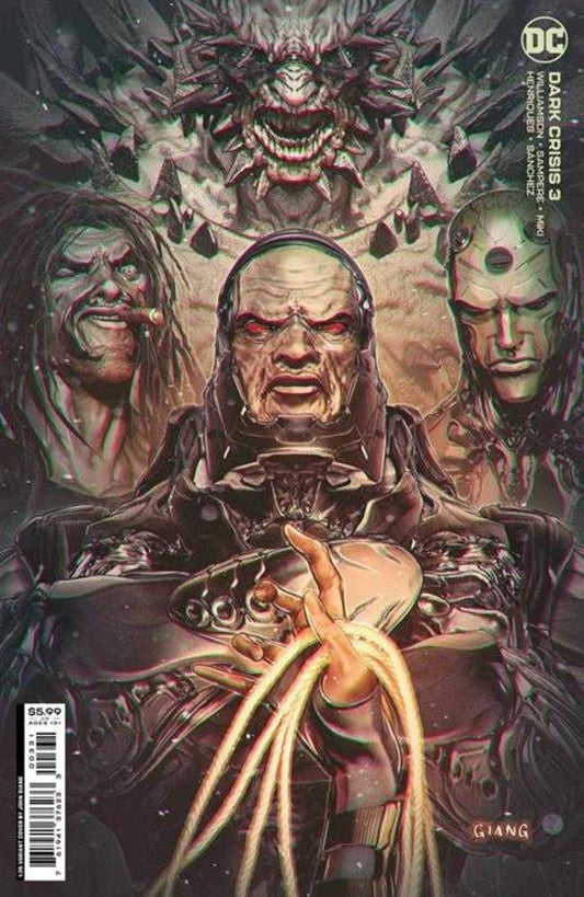 DC Comics COMIC BOOK VF/NM Dark Crisis #3 (Of 7) Cover D 1 in 25 John Giang Card Stock Variant