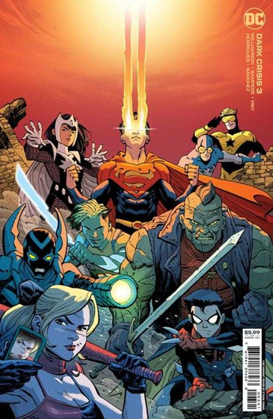 DC Comics COMIC BOOK VF/NM Dark Crisis #3 (Of 7) Cover E 1 in 50 Ethan Young Card Stock Variant