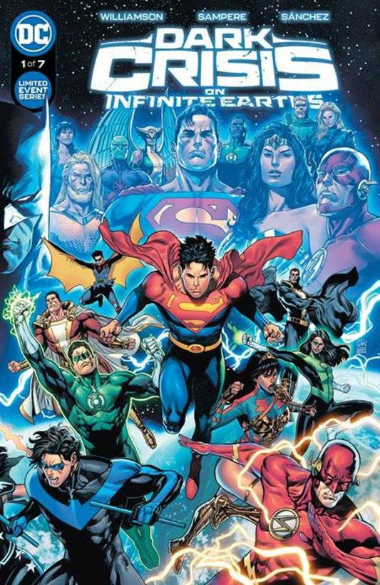 DC Comics COMIC BOOK VF/NM Dark Crisis On Infinite Earths #1 Second Printing Cover A Daniel Sampere