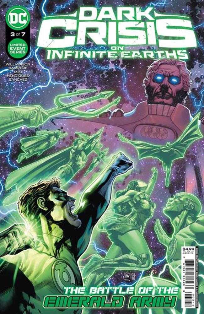 DC Comics COMIC BOOK VF/NM Dark Crisis On Infinite Earths #3 Second Printing Cover A Daniel Sampere