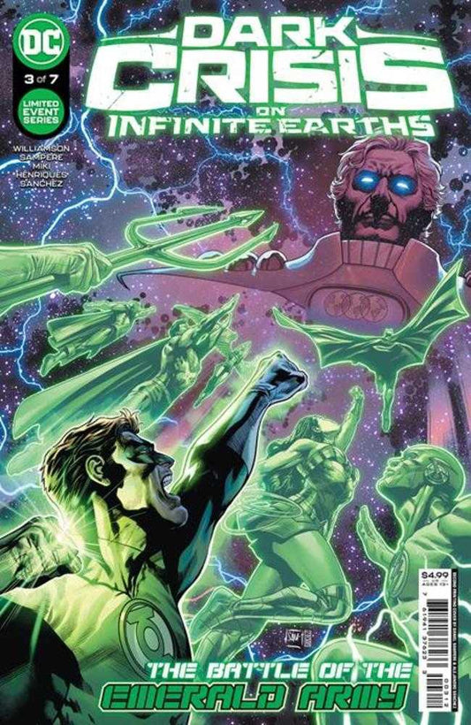DC Comics COMIC BOOK VF/NM Dark Crisis On Infinite Earths #3 Second Printing Cover A Daniel Sampere