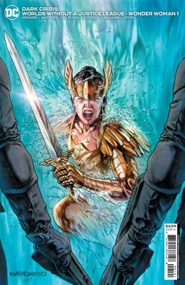 DC Comics COMIC BOOK VF/NM Dark Crisis Worlds Without A Justice League Wonder Woman #1 (One Shot) Cover B 1 in 25 Al Barrionuevo Variant