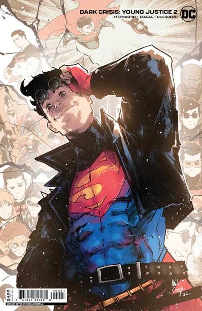 DC Comics COMIC BOOK VF/NM Dark Crisis Young Justice #2 (Of 6) Cover B Nikola Cizmesija Card Stock Variant