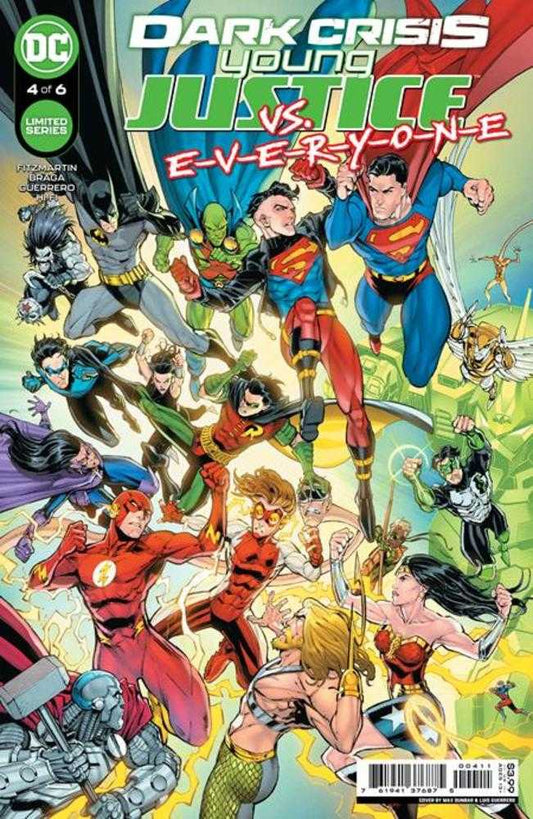 DC Comics COMIC BOOK VF/NM Dark Crisis Young Justice #4 (Of 6) Cover A Max Dunbar