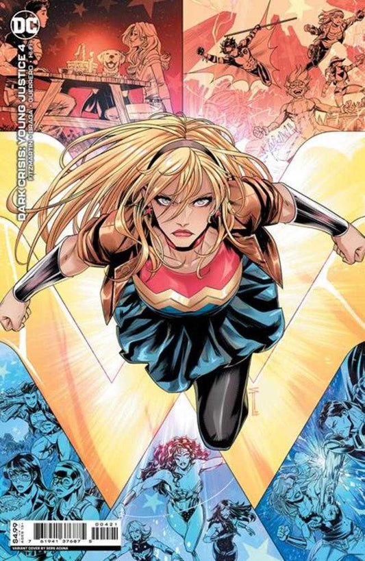 DC Comics COMIC BOOK VF/NM Dark Crisis Young Justice #4 (Of 6) Cover B Sergio Acuna Card Stock Variant