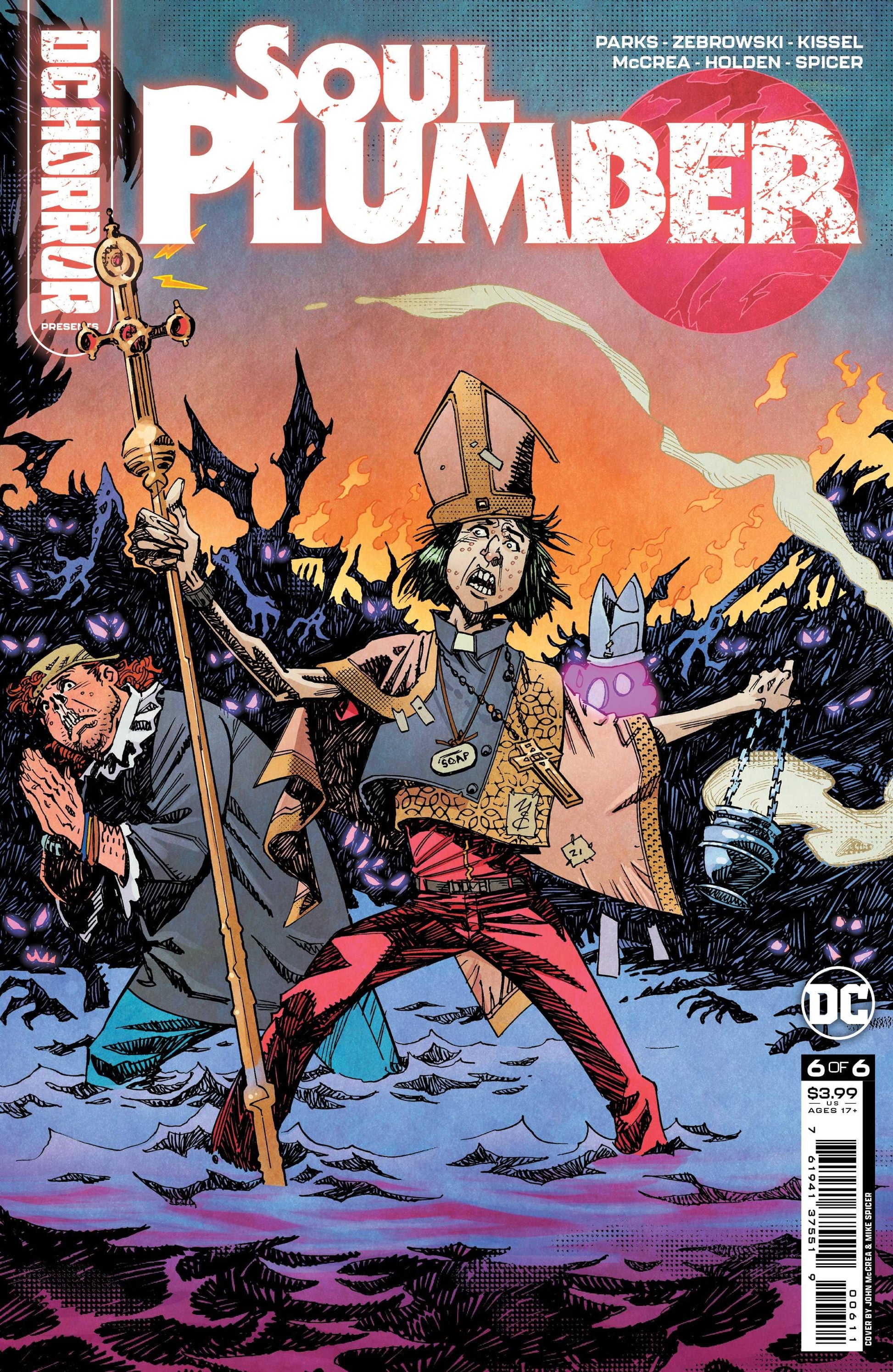 DC COMICS COMIC BOOK VF/NM DC HORROR PRESENTS SOUL PLUMBER #6 (OF 6) CVR A MCCREA (MR)