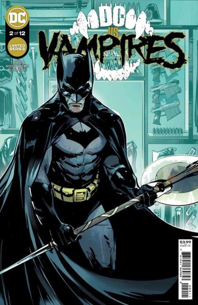 DC Comics COMIC BOOK VF/NM DC vs Vampires #2 (Of 12) Cover A Otto Schmidt