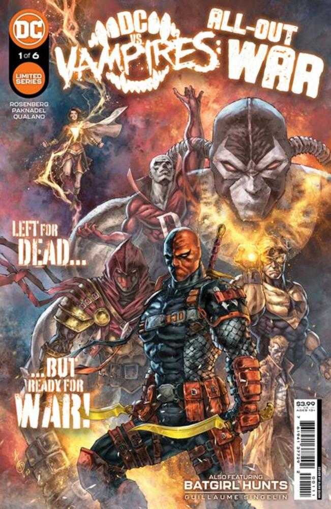 DC Comics COMIC BOOK VF/NM DC vs Vampires All-Out War #1 (Of 6) Cover A Alan Quah