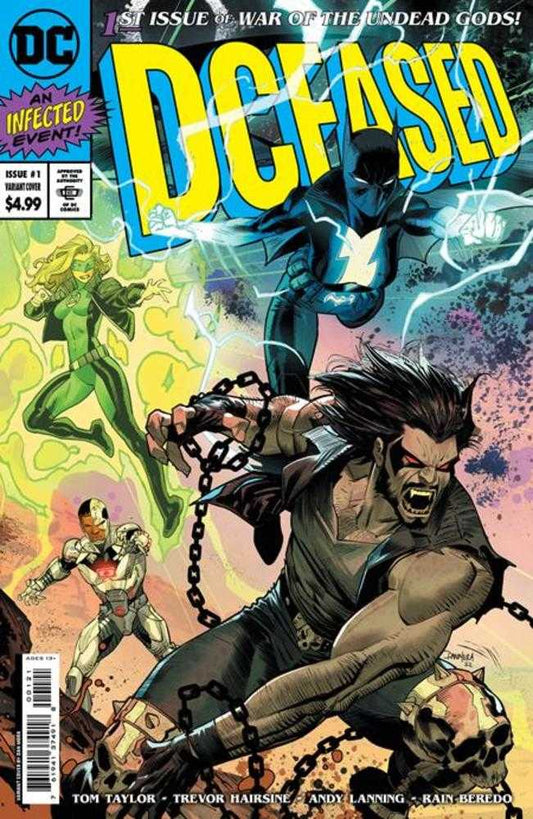 DC Comics COMIC BOOK VF/NM Dceased War Of The Undead Gods #1 (Of 8) Cover C Dan Mora Homage Card Stock Variant