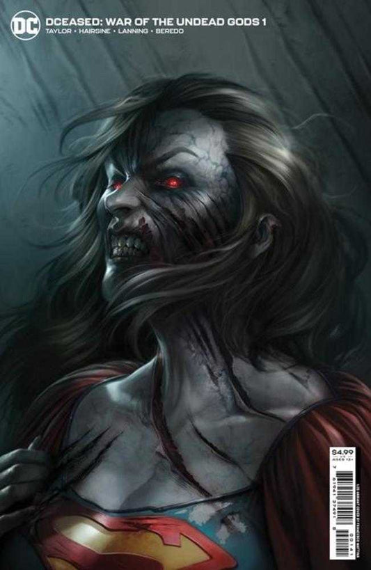 DC Comics COMIC BOOK VF/NM Dceased War Of The Undead Gods #1 (Of 8) Cover E 1 in 25 Francesco Mattina Card Stock Variant