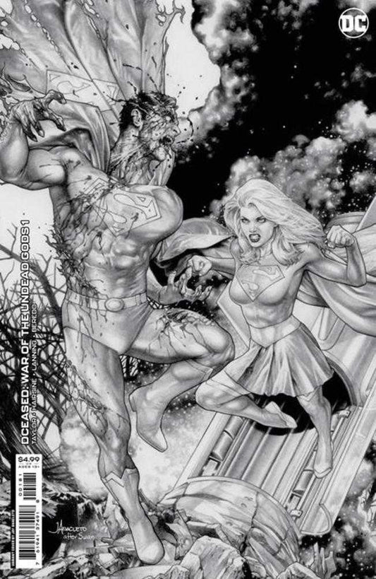 DC Comics COMIC BOOK VF/NM Dceased War Of The Undead Gods #1 (Of 8) Cover H Jay Anacleto Card Stock Variant