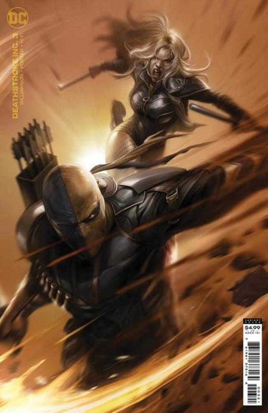 DC Comics COMIC BOOK VF/NM Deathstroke Inc #3 Cover B Francesco Mattina Card Stock Variant
