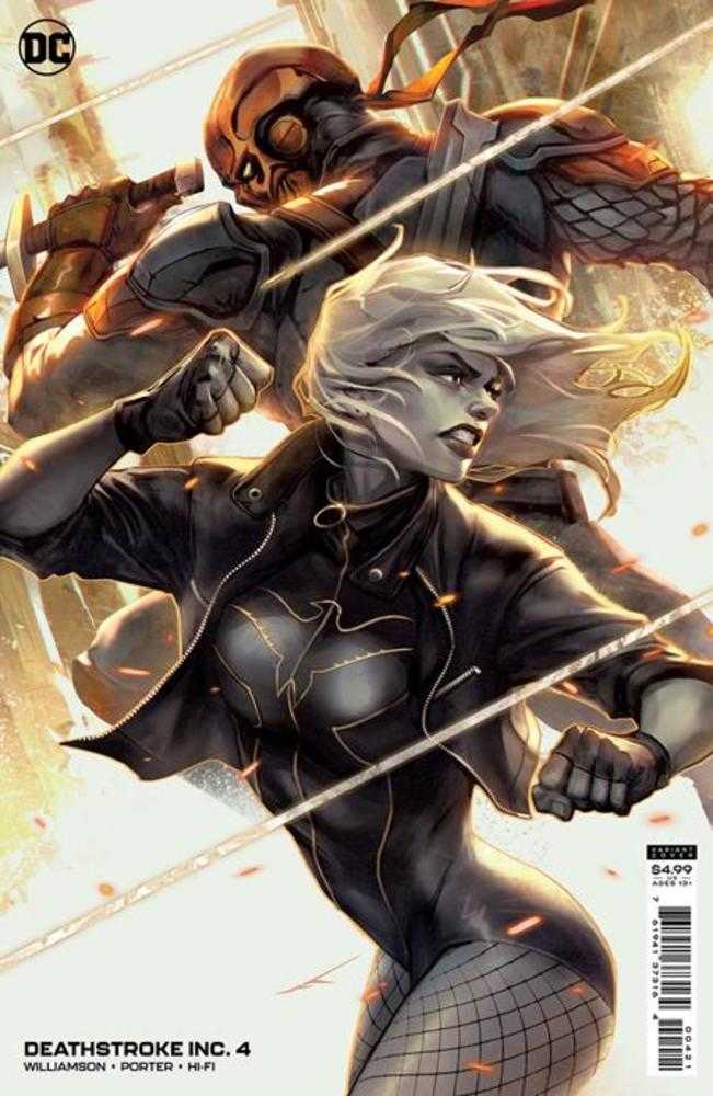 DC Comics COMIC BOOK VF/NM Deathstroke Inc #4 Cover B Ivan Tao Card Stock Variant