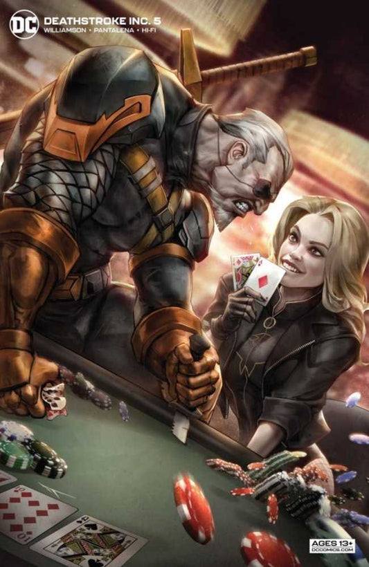 DC Comics comic book VF/NM Deathstroke Inc #5 Cover B Ivan Tao Card Stock Variant