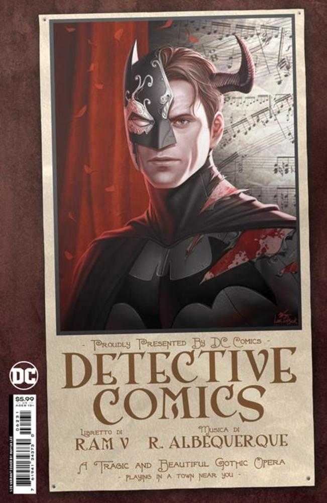 DC Comics COMIC BOOK VF/NM Detective Comics #1062 Cover D 1 in 25 Inhyuk Lee Card Stock Variant