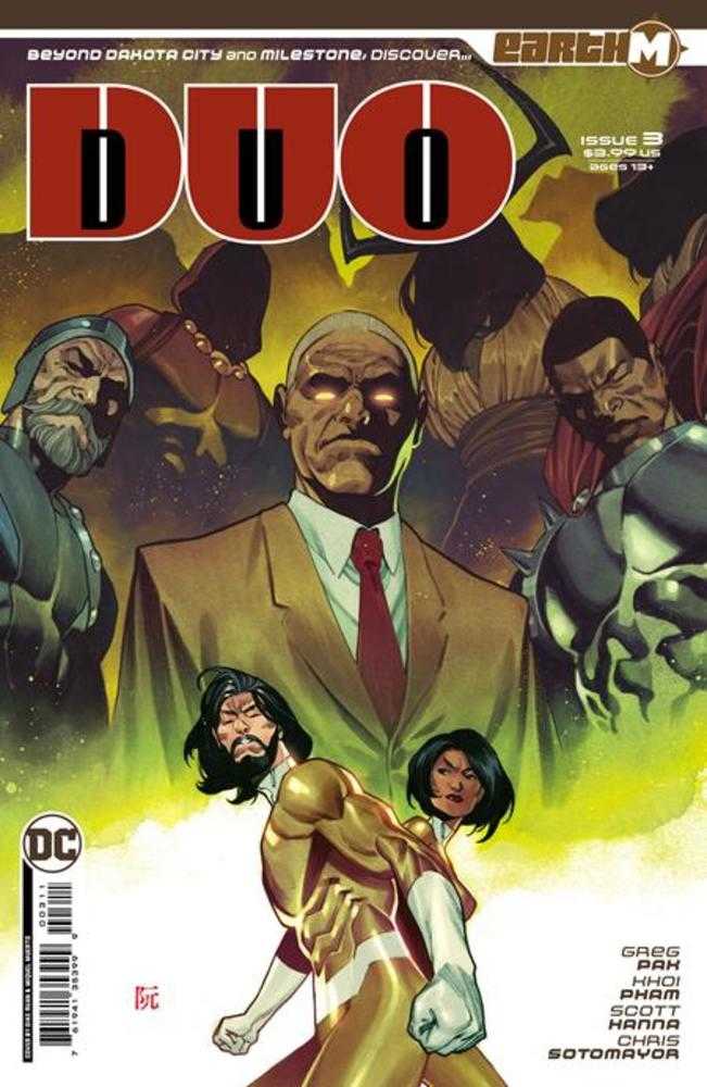 DC Comics COMIC BOOK VF/NM Duo #3 (Of 6) Cover A Dike Ruan