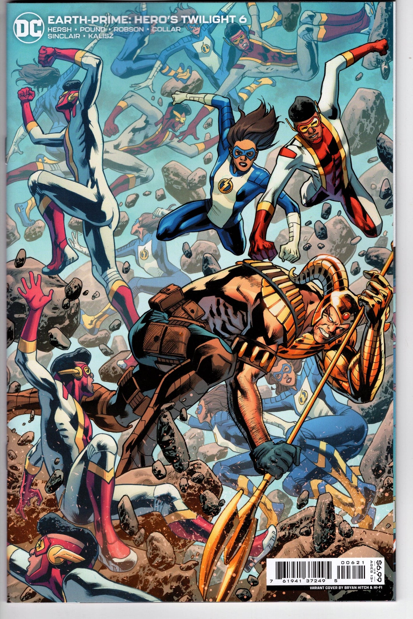 DC COMICS COMIC BOOK VF/NM EARTH PRIME #6 CVR B