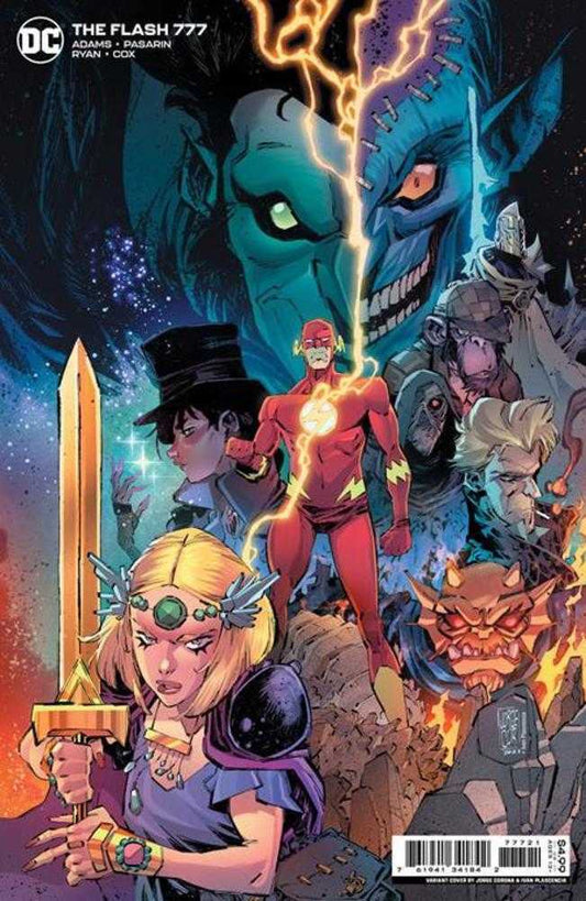 DC Comics COMIC BOOK VF/NM Flash #777 Cover B Jorge Corona Card Stock Variant