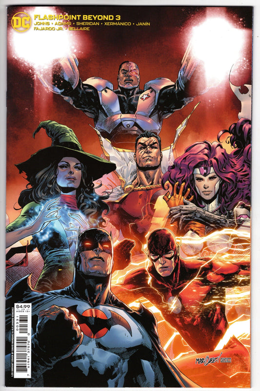 DC Comics COMIC BOOK VF/NM Flashpoint Beyond #3 (Of 6) Cover C 1 in 25 David Marquez Card Stock Variant
