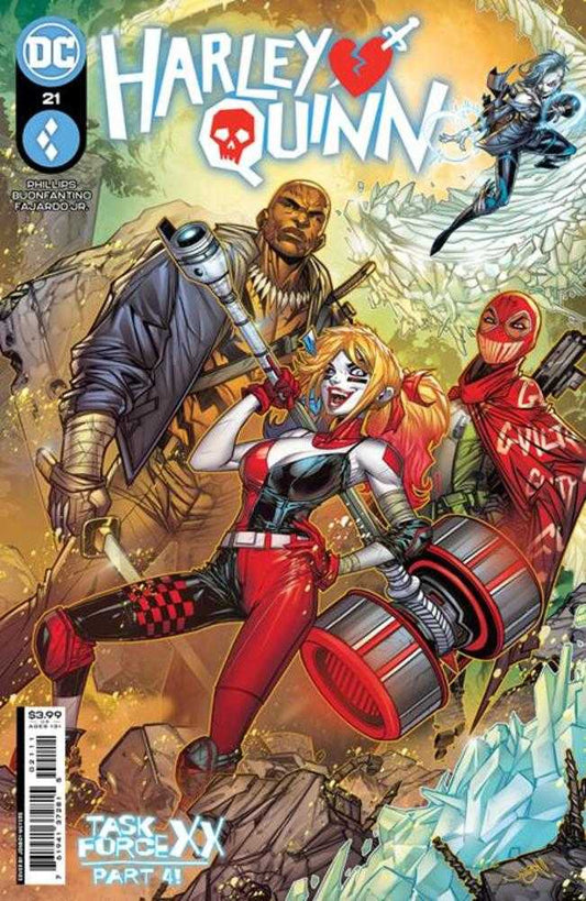 DC Comics COMIC BOOK VF/NM Harley Quinn #21 Cover A Jonboy Meyers