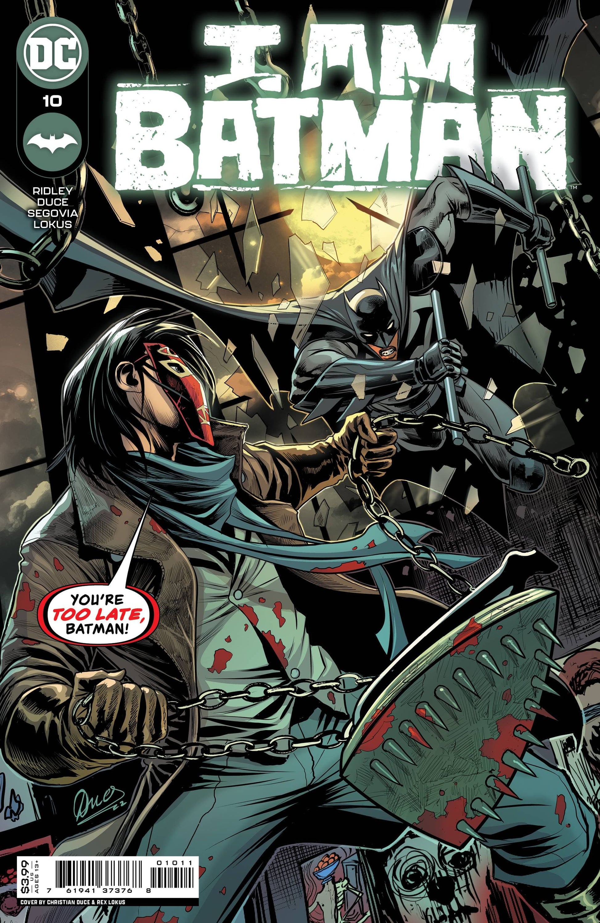 DC COMICS COMIC BOOK VF/NM I AM BATMAN #10 CVR A DUCE